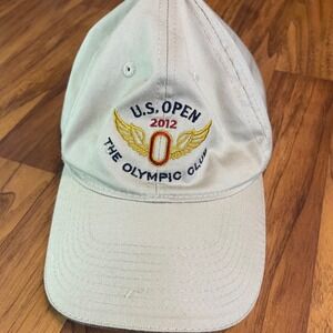 USGA US Open 2012 The Olympic Club Golf Hat Tan‎ Adjustable Cotton Mens Cap